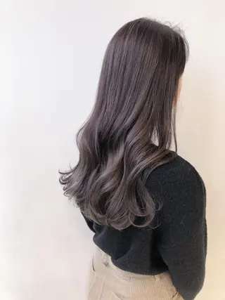 ロング カラー ヘアアレンジ 【公式】amble luxe池袋東口🩷のヘアスタイル