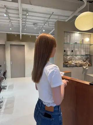 ロング カラー pebble所属・🍓カジュアル/ ダブルカラー/amiのヘアスタイル