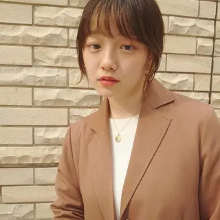 ショート カラー 髪質改善/ブリーチ 田代 龍我のヘアスタイル