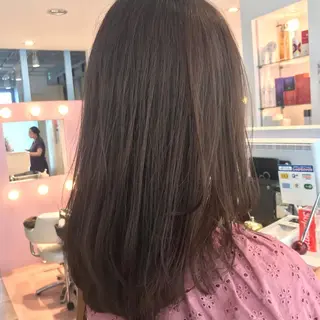 セミロング 所渉/韓国レイヤー /ウルフカットのヘアスタイル