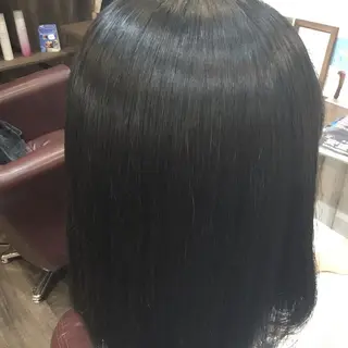 ミディアム カラー パーマ embrace エンブレイスのヘアスタイル