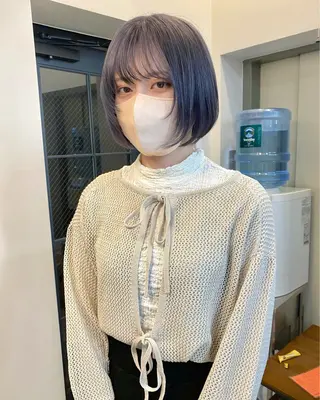 ショート ヒカル/ミディアム パーマ/ロングパーマのヘアスタイル