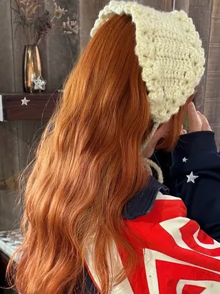 ロング カラー 暖色カラー/レイヤー 🌙 オノユリカのヘアスタイル