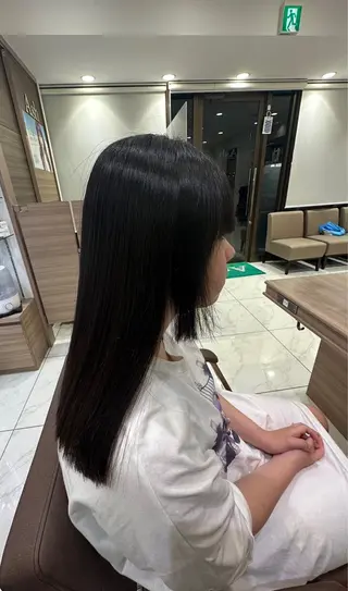 ロング 縮毛募集中🔥 小平悠人のヘアスタイル