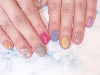 ネイル LUKE所属・もとまつ さちこのネイルデザイン