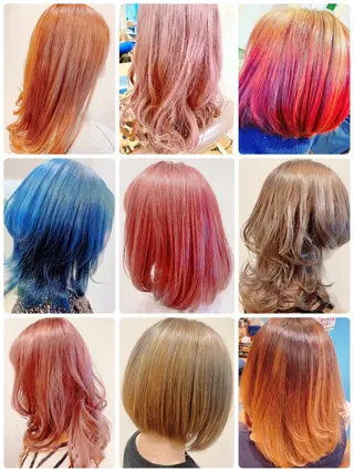 セミロング 🌹艶髪カラー🌹 津田晴加【西荻窪】のヘアスタイル