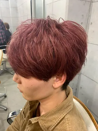 カラー メンズ 髪質改善色素改善特化 keiのヘアスタイル