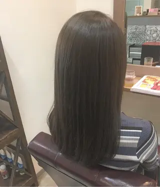 ロング カラー hair salon Ranun髪質改善のヘアスタイル