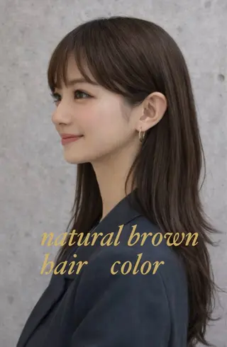 セミロング カラー M.SLASH 辻 孝志のヘアスタイル