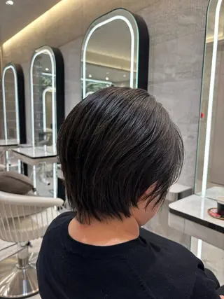 ショート Cloe 銀座 【クロエ ギンザ】所属・ハイトーン/暖色 カラー/maoのヘアスタイル