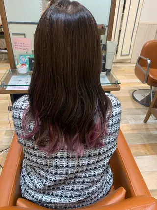 カラー 須藤 向日葵のヘアスタイル