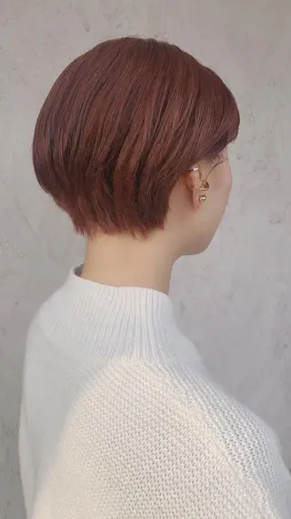 ショート カラー merc. 福田茜のヘアスタイル