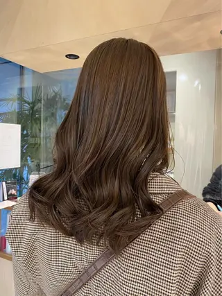 ロング カラー CYAN.所属・山口 陸のヘアスタイル