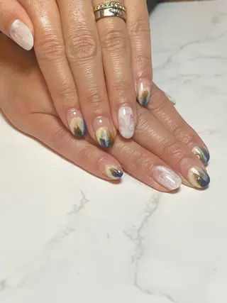 ネイル 吉川市 ネイルサロンLのネイルデザイン