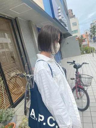 ショート カラー パーマ指名No1 /namiのヘアスタイル