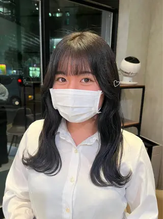 ロング カラー ヘアアレンジ yuuri🎀/大宮 /韓国ヘア/レイヤーのヘアスタイル