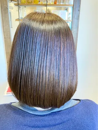 ミディアム カラー YUKI *のヘアスタイル