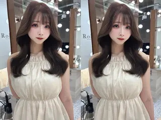 セミロング ✨韓国レイヤー/ハッ シュ/✨山下　遥のヘアスタイル