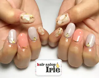 ネイル Hair salon Irie所属・與儀 知佳のネイルデザイン