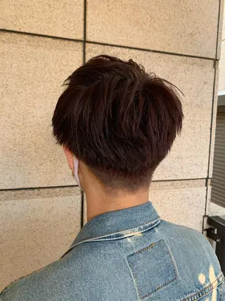 カラー メンズ まろやかカラー🤎 みなとまほのヘアスタイル