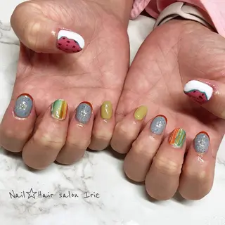 ネイル Hair salon Irie所属・與儀 知佳のネイルデザイン