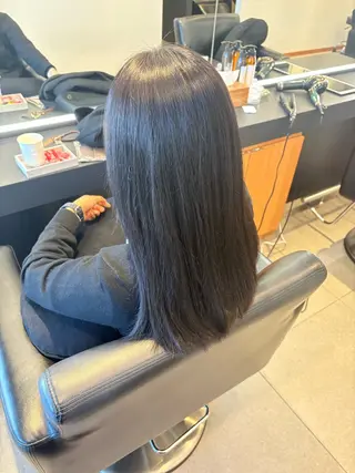 セミロング カラー ERII /伏見・栄 カットモデル募集中！のヘアスタイル