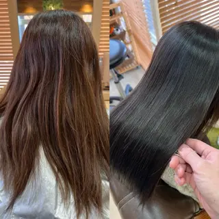 セミロング ZEAL SALON阿見店(ジールサロン)所属・KENTO 【茨城1の縮毛矯正】のヘアスタイル