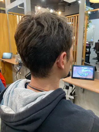 ショート メンズ レディースカット/大 船/サイトウアレンのヘアスタイル