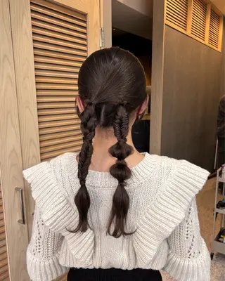 ヘアアレンジ authen.hair所属・セト ナツミのヘアスタイル