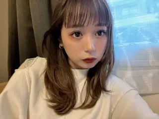 ミディアム カラー 山崎/ボブ縮毛矯正 レイヤー髪質改善のヘアスタイル