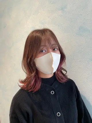 ミディアム Lia所属・縮毛矯正の達人 ☆　松本のヘアスタイル