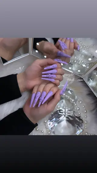 ネイル 加納 莉音のネイルデザイン