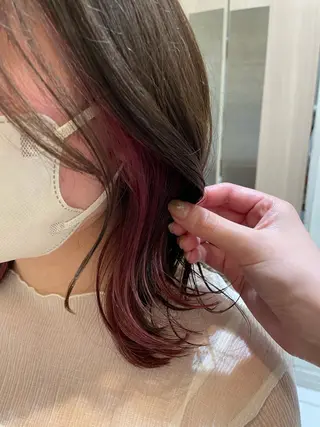 カラー 佐久間 成恵のヘアスタイル