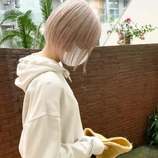 ショート カラー ヘアアレンジ GO TODAY シェアサロン Flos店所属・耳つぼジュエリー 👂🏻🌸ayaのエステ・リラクイメージ