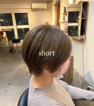 ショート Dulce oro所属・円山/透明感カラー/ yurinaのヘアスタイル