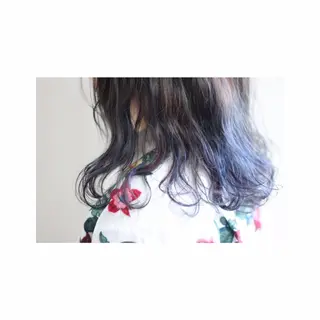 ミディアム チカ/暖色系カラー/ おまかせ大歓迎のヘアスタイル