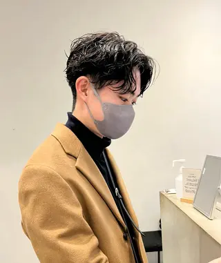 パーマ メンズ 吉川 陽菜のヘアスタイル