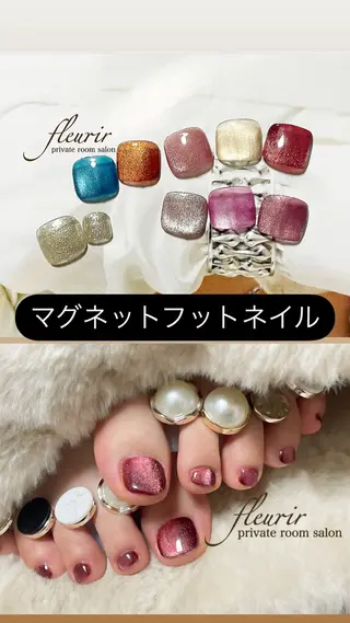 ネイル フルリール 【プライベートサロンのネイルデザイン