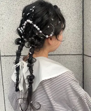 ヘアアレンジ Arrows(アローズ)所属・個性的🩰⭐︎盛岡 🧿タテイシアイカのヘアスタイル