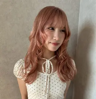 カラー ブリーチモデル/栄/ さあらのヘアスタイル