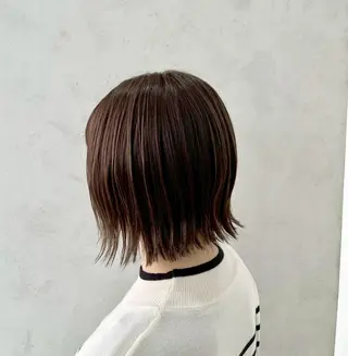 カラー ミディアム カラーモデル☆彡 今川茉綾のヘアスタイル