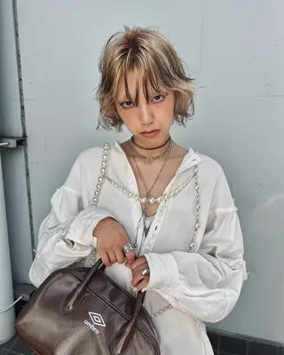 ミディアム カラー メンズ メンズ🔥 撮影モデル募集のヘアスタイル