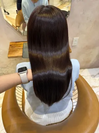 セミロング 寺田鼓捺/艶髪 /透明感カラーのヘアスタイル