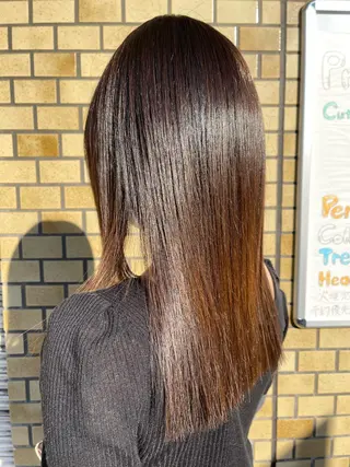 セミロング 久保田 和正のヘアスタイル