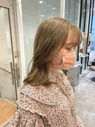 カラー keshiki🦋 Nanaのヘアスタイル
