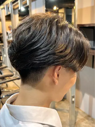 ショート パーマ メンズ men’s salon NOA solte. 【メンズサロン ノアソルテ】所属・メンズパーマ職人 加藤 弘貴のヘアスタイル