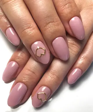 ミディアム ネイル lune nail_2017のその他イメージ