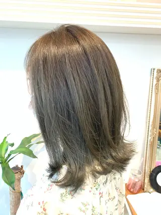 ミディアム 大宮/山口 竣也のヘアスタイル