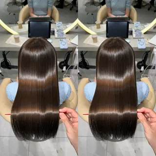 ロング カラー ✨髪質改善特化✨副 店長椎葉信乃介のヘアスタイル