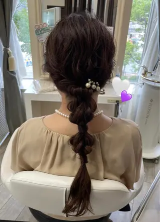 ヘアアレンジ 豊田 智美のヘアスタイル